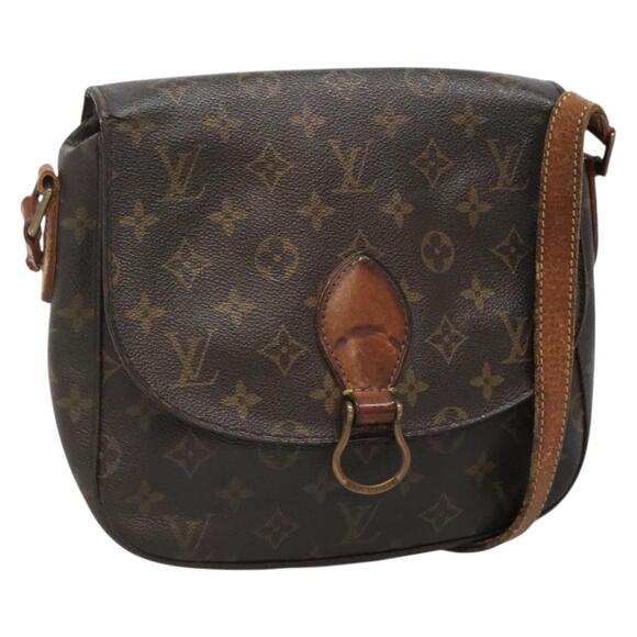 LOUIS VUITTON Monogram Saint Cloud GM Shoulder Bag M51242 - Picture 1 of 16